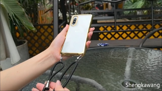 Amazon.co.jp: AQUOS wish3 SH-53D 用の ケース ショルダー ストラップ